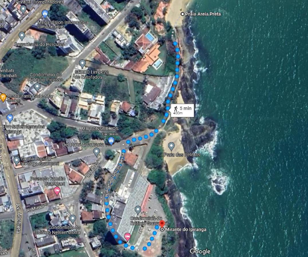 شقة Guaraloft Malibu No Mirante De غواراباري المظهر الخارجي الصورة